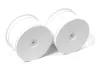 XRay XB4 Rear Wheels - White Aerodisk - 14mm Hex (2)