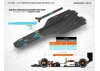 XRay X1 19 Graphite Chassis + Top Deck 2.5mm - Adj. Wheelbase