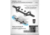 XRay X12 Carbon Lower Suspension Arm Plate 1mm For 1 Piece Chassis