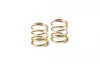 XRay Front Coil Spring For 4mm Pin C=1.5-1.7 - Gold (2)