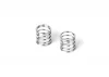 XRay Front Coil Spring For 4mm Pin C=1.8-2.0 - Silver (2)