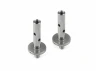 XRay X12 Kingpin 4mm With Holes - 1.5 1 Dot - Nickel Coated (2)