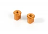 XRay Aluminium Eccentric Bushing 0.0mm - Orange (2)