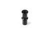 XRay X1 Aluminium Steering Pivot Shaft - Black
