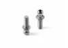 XRay Hard Steel Ball End 3.7mm With 8mm Thread - Nickel Coated (2)