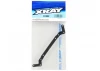 XRay X12 Rear Brace - Graphite 2.5mm