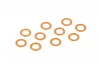 XRay Aluminium Shim 5.3X7.8X0.5mm - Orange (10)