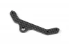 XRay X1 Rear Pod Upper Plate - Graphite 2.5mm