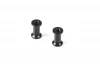 XRay Aluminium Mount 10.8mm - Black (2)