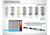 XRay Shock Spring C=3.1 - Black - 4 Dots