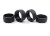 XRay Rubber Tires + Inserts, F+R (40Deg)