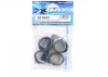 XRay Rubber Tires + Inserts, F+R (40Deg)