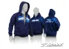 XRay Sweater Hooded With Zipper - Blue (XL)