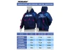 XRay Sweater Hooded With Zipper - Blue (S)