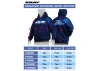 XRay Sweater Hooded With Zipper - Blue (L)