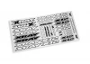XRay Xii Sticker For Body - White