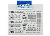 XRay XB4 Sticker For Body - White
