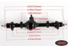 RC4WD Yota Ultimate Scale Cast Axle (Front)