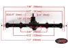RC4WD Yota Ultimate Scale Cast Straight Axle (Rear)