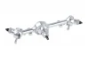 RC4WD Yota II Ultimate Scale Cast Front Axle (Chrome)
