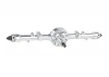 RC4WD Yota II Ultimate Scale Cast Rear Axle (Chrome)