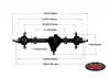 RC4WD Yota II Ultimate Scale Cast Axle (Front)