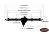 RC4WD Yota II Ultimate Scale Cast Axle (Rear)