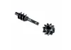 Steel Ring/Pinion Worm Gear - 2/10T - Axle: SCX30