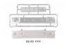 RC4WD 1982 Toyota Pickup/Mojav E II Chrome Front Grill Parts