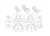 RC4WD Driver Figure Moulded Parts Tree