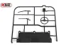 RC4WD Mojave II Dash and Wiper Parts Tree (Black)