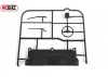 RC4WD Mojave II Dash and Wiper Parts Tree (Black)