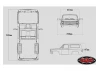 RC4WD Chevrolet Blazer Hard Body Complete Set - 287mm Wheelbase