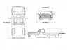 RC4WD Chevrolet K10 Scottsdale Hard Body Complete Set (Red)