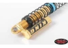 RC4WD King Off-Road Limited Edition GOLD Scale Piggyback Shocks w/Faux Reservoir (110mm)