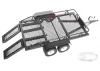 RC4WD BigDog 1:10 Dual Axle Scale Car/Truck Trailer