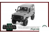 RC4WD Gelande II Kit w/ 2015 Land Rover Defender D90 Hard Body Set RC4WD