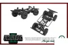 RC4WD Gelande II Kit w/ 2015 Land Rover Defender D90 Hard Body Set RC4WD
