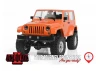 RC4WD 1:18 Gelande II - Black Rock Body Set (Orange) - RTR