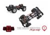 RC4WD 1:18 Gelande II - Black Rock Body Set (Orange) - RTR