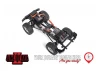 RC4WD 1:18 Gelande II - Black Rock Body Set (Orange) - RTR