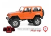 RC4WD 1:18 Gelande II - Black Rock Body Set (Orange) - RTR