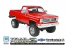 RC4WD Trail Finder 2 LWB RTR - Chevrolet K10 Hardbody Red