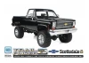 RC4WD Trail Finder 2 LWB RTR - Chevrolet K10 Hardbody Black
