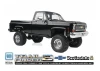 RC4WD Trail Finder 2 LWB RTR - Chevrolet K10 Hardbody Black