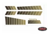 RC4WD Toyota 84-85 Body Decals (Brown)