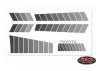 RC4WD Toyota 84-85 Body Decals (Grey)