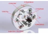 RC4WD OEM Steel 1.9 Stock Beadlock Wheel Hexes
