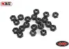 RC4WD Regular M2.5 Black Nuts (20)