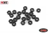 RC4WD Regular M2.5 Black Nuts (20)